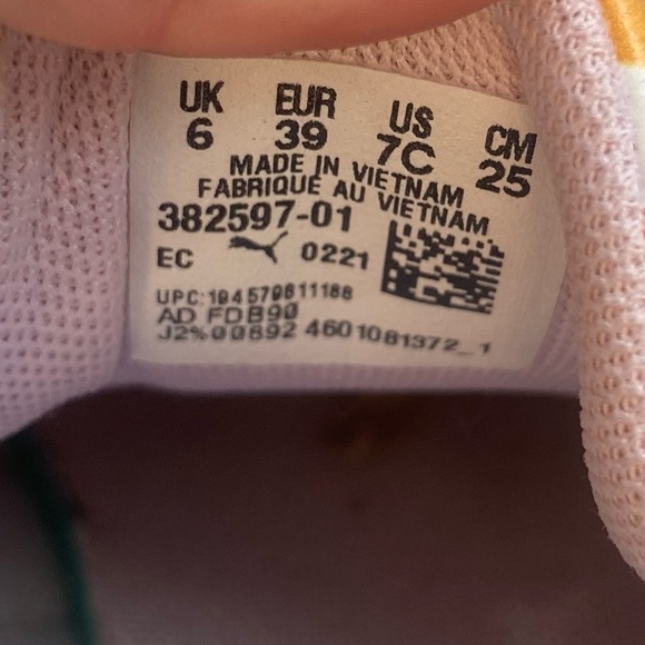 PUMA FUTURE RIDER AURA GRADE SCHOOL SNEAKER 7 - Picture 10 of 11